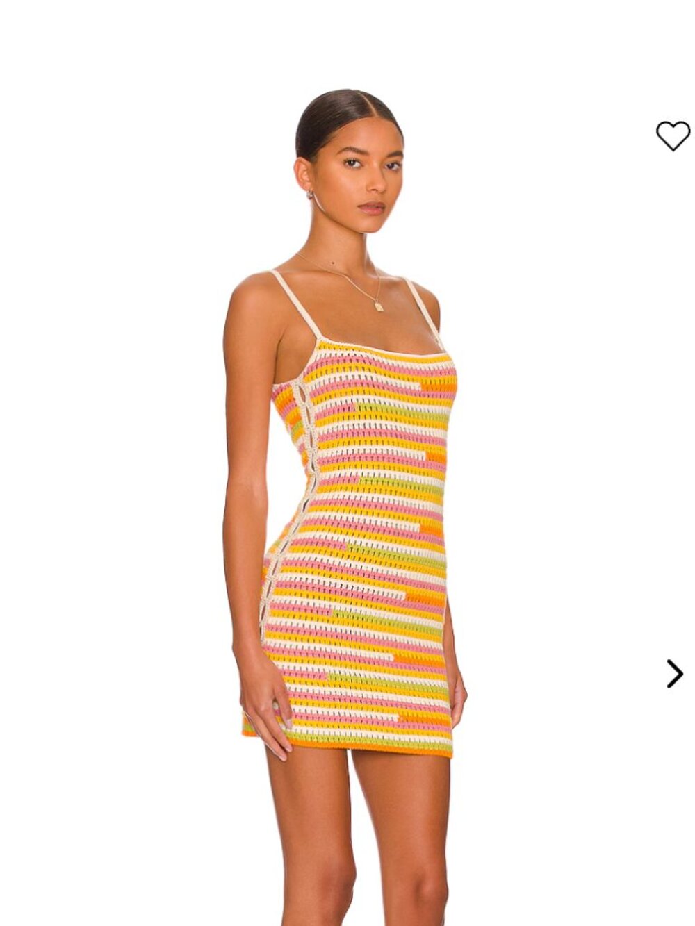 Rhea Open Stitch Mini Dress Camila Coelho